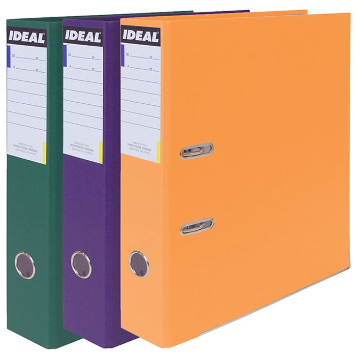 Archivador Oficio Ideal Verde - polipapel