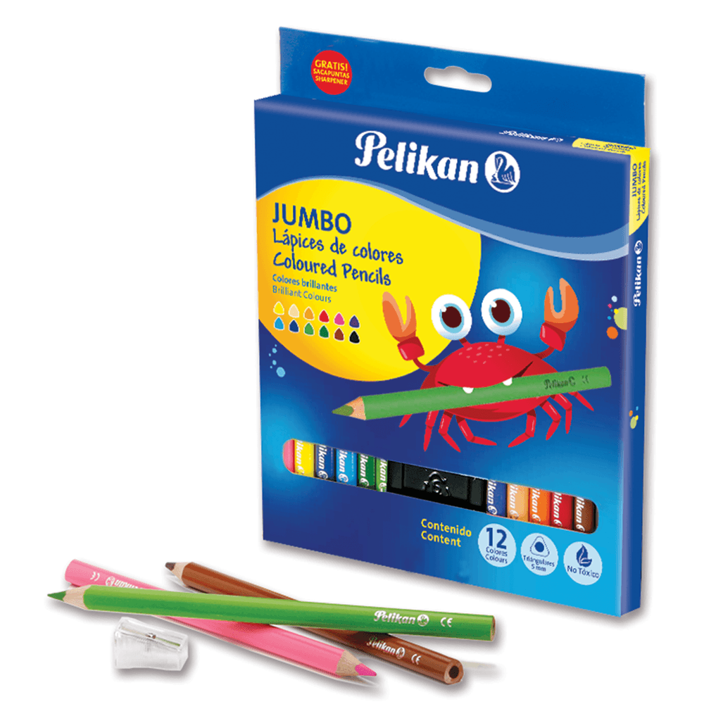 colores jumbo 12 piezas