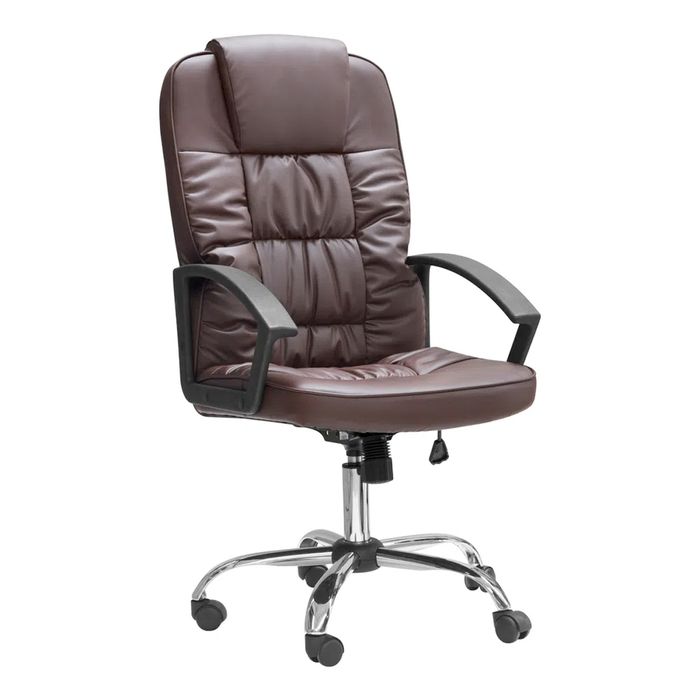 Silla de Oficina Logan Café - polipapel