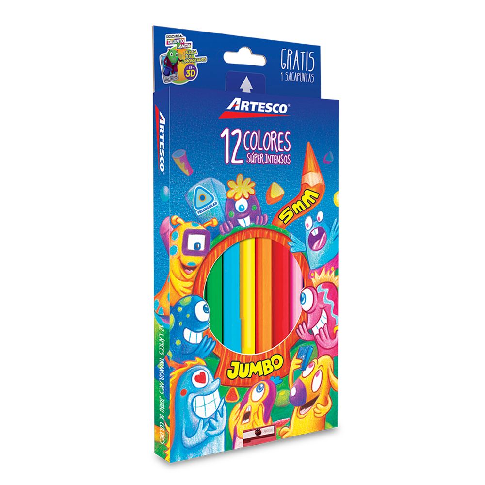 colores jumbo 12 piezas colores jumbo 12 piezas