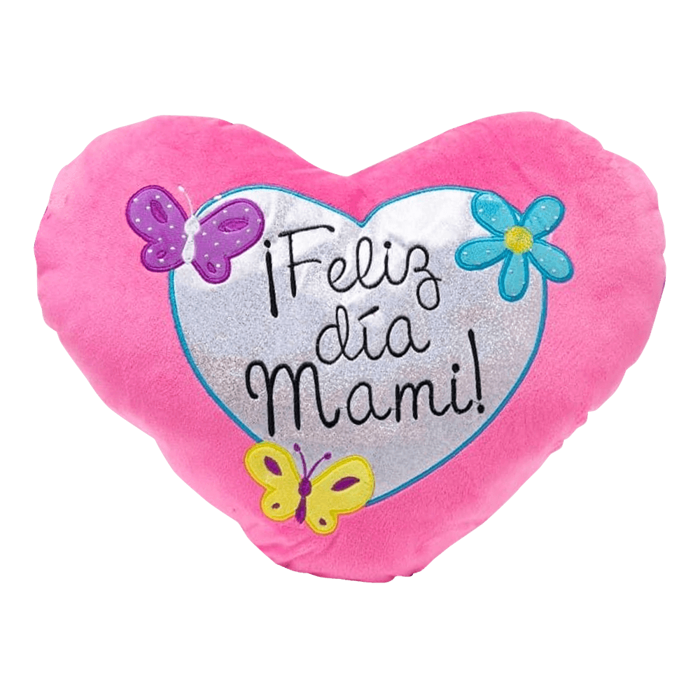 Cojín Corazón ¡Feliz Día Mami! - polipapel