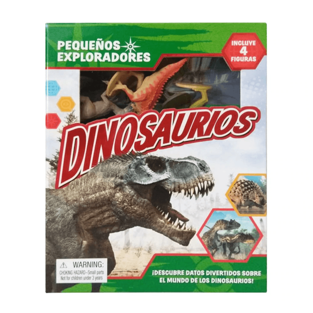 Pequeños Exploradores Dinosaurios - polipapel