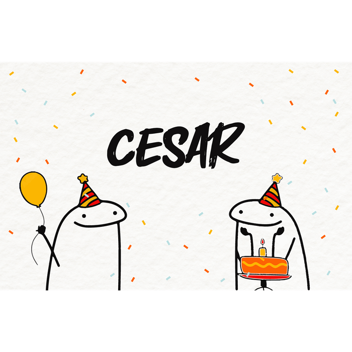 Set de 24 Tarjetas Diseño Feliz Cumpleaños Muñeco Flork 8.5 x 5.5 cm ...