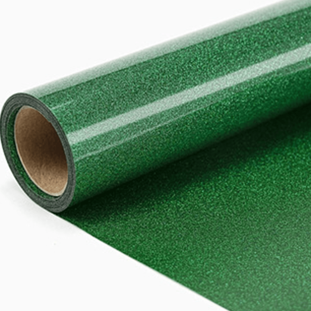 Vinilo textil termo adhesivo verde 50x30cm