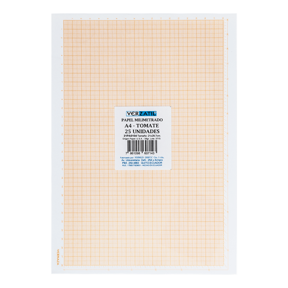 Blocco Carta Millimetrata A4 Herlitz - 25 Fogli A Quadretti 1mm - Foto 4