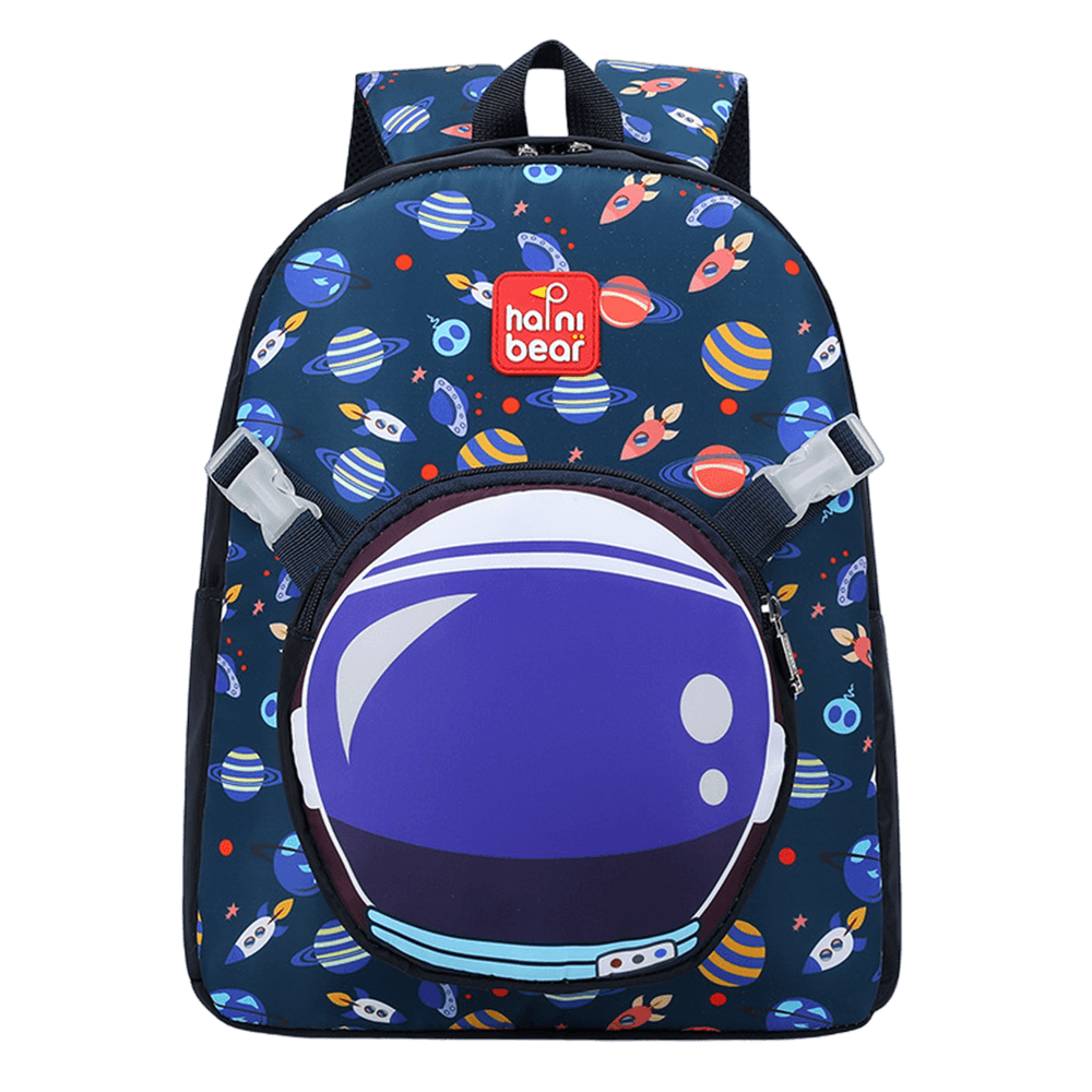 Mochila Preescolar Dino Space 28 x 21.5 x 11.5 cm - polipapel