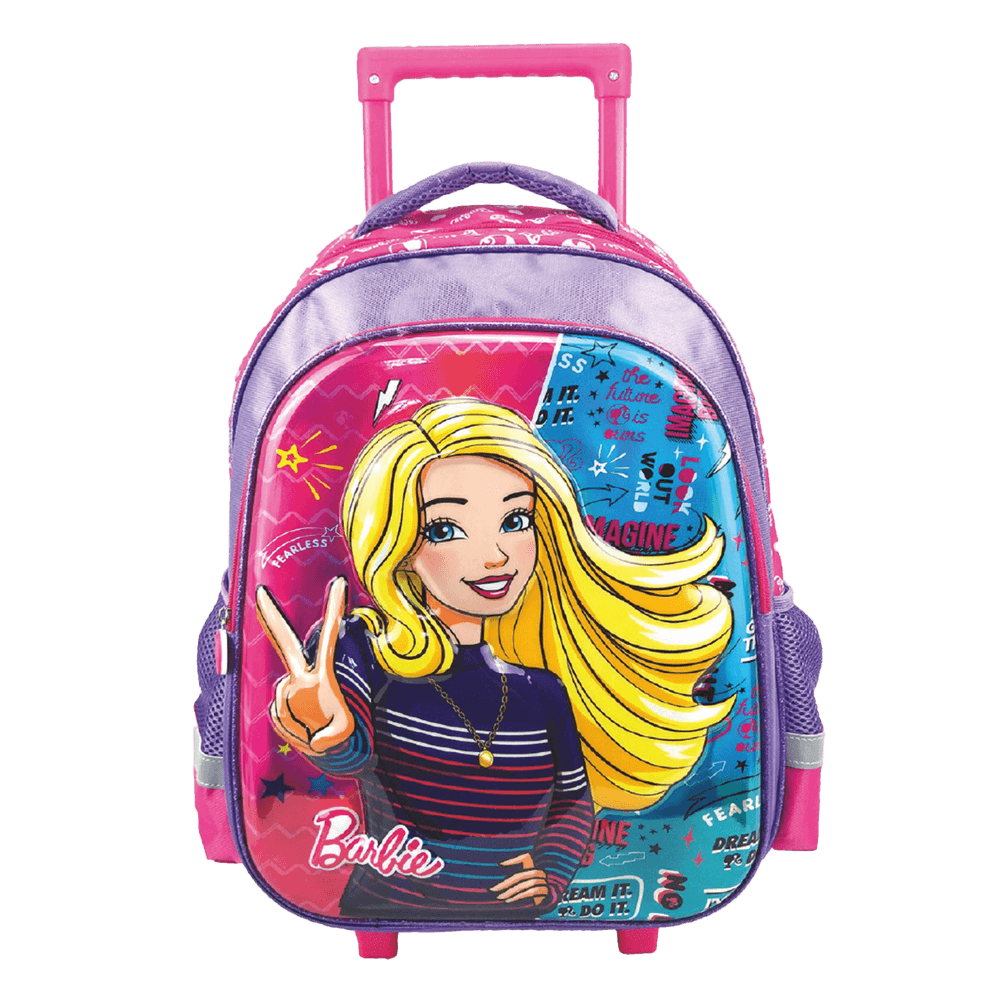 Mochila 13 Pulg Barbie con Ruedas 6180281517P polipapel